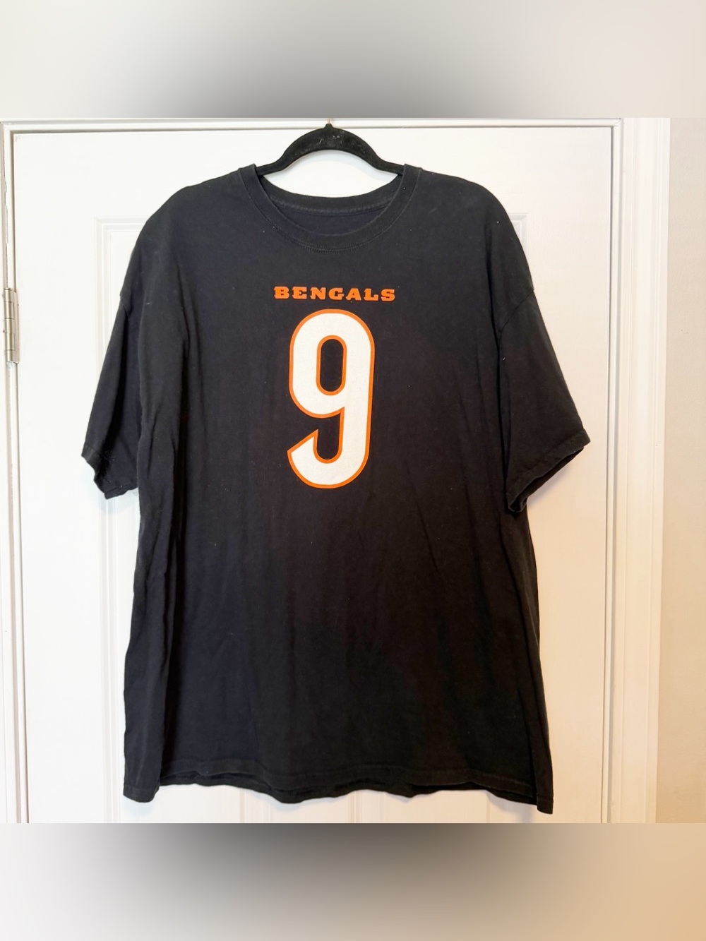 NFL Bengals Joe Burrow jersey tee shirt